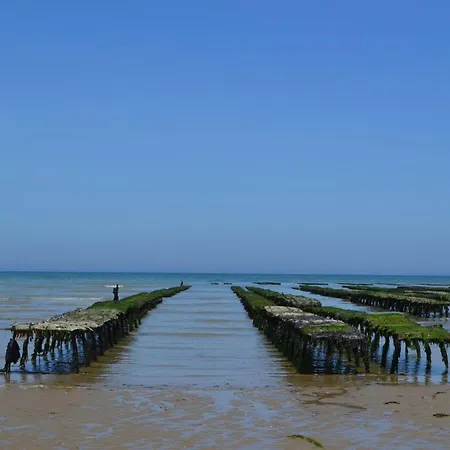 Pti Nel, Charmante Maison 100 M D 'asnelles 3 Chambres, Belle Piece De Vie, Au Coeur Des Plages Du Debarquement Proche Arromanches Et Bayeux , Jardin, Terrasse En Bois Amenagee, Parking Privatif, Commerces Et Restaurants A 10 Mn A Pied Prázdninový dům